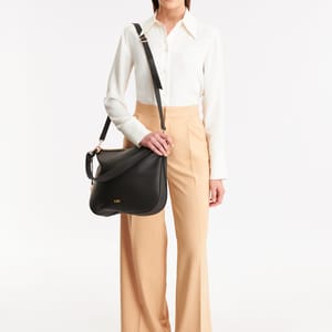 Parigi Women's Black Shoulder Bag - Shoulder Bags 8