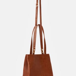 Parigi Women's Red Strap Tote Bag - Tote Bags 1