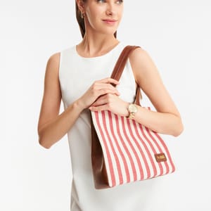 PARIGI Women's Red Strap Tote Bag Parigi Women's Red Strap Tote Bag - Tote Bags 7