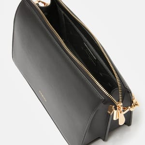 Parigi Black Women's Shoulder Flap Bag - Shoulder Bags 3