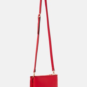 Parigi Women's Red Shoulder Bag - Shoulder Bags 1