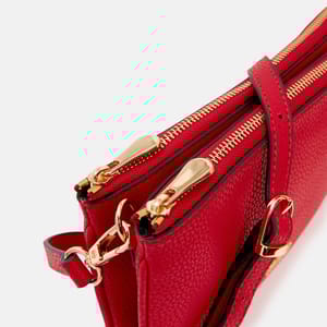 Parigi Women's Red Shoulder Bag - Shoulder Bags 2