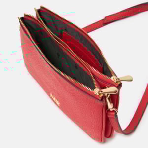 Parigi Women's Red Shoulder Bag - Shoulder Bags 3