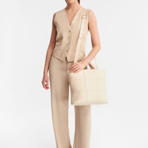 Parigi Beige Women's Frame Bag Parigi Beige Women's Frame Bag - Tote Bags 4