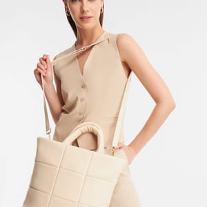 Parigi Beige Women's Frame Bag Parigi Beige Women's Frame Bag - Tote Bags 7