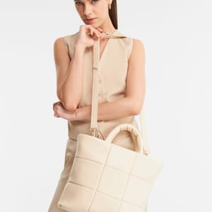 Parigi Beige Women's Frame Bag Parigi Beige Women's Frame Bag - Tote Bags 8