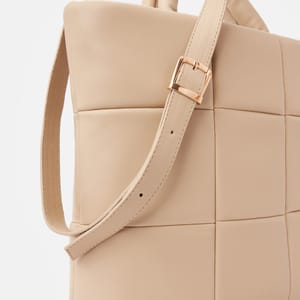 Parigi Women's Beige Tote Bag Parigi Women's Beige Tote Bag