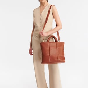 Parigi Brown Frame Women's Bag Parigi Brown Frame Women's Bag - Tote Bags 4