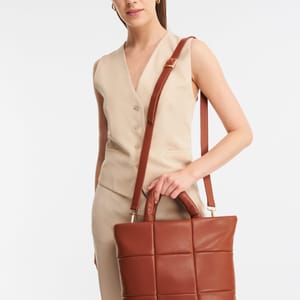 Parigi Brown Frame Women's Bag Parigi Brown Frame Women's Bag - Tote Bags 5