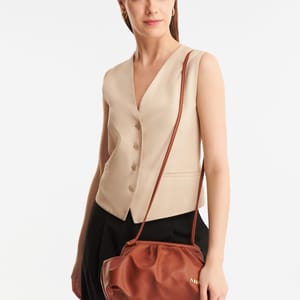 Parigi Tobacco Brown Clutch Women's Shoulder Bag - Shoulder Bags 7