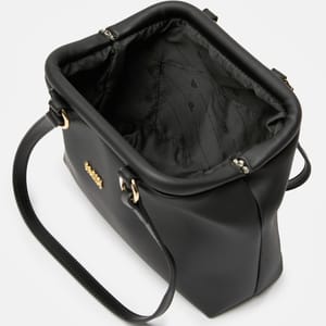 Parigi Black Trapeze Women's Shoulder Bag - Shoulder Bags 3
