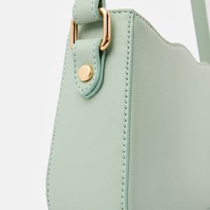 PR175H0KEM11_3.jpg Parigi Women's Mint Baguette Shoulder Bag - Shoulder Bags 2