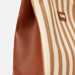 Parigi Beige Women's Strap Tote Bag - Tote Bags 2