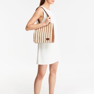 Parigi Beige Women's Strap Tote Bag - Tote Bags 5