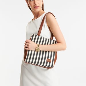 Parigi Women's Black Strap Tote Bag - Tote Bags 7