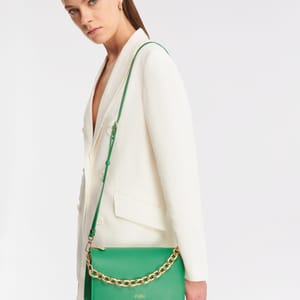 PR178H0KEM12_8.jpg Parigi Green Women's Shoulder Bag - Shoulder Bags 7
