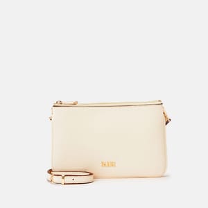 Parigi Women's Beige Shoulder Bag - Shoulder Bags