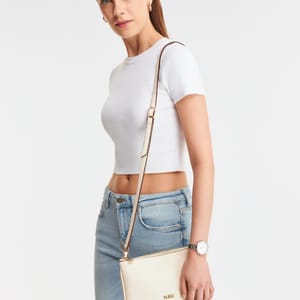 PR179H0KEB11_5.jpg Parigi Women's Beige Shoulder Bag - Shoulder Bags 4