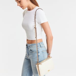 PR179H0KEB11_6.jpg Parigi Women's Beige Shoulder Bag - Shoulder Bags 5