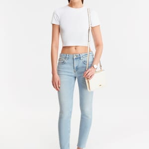 PR179H0KEB11_8.jpg Parigi Women's Beige Shoulder Bag - Shoulder Bags 7