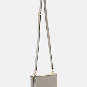 Parigi Women's Grey Shoulder Bag - Shoulder Bags 1