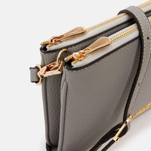 Parigi Women's Grey Shoulder Bag - Shoulder Bags 2