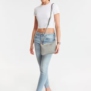 Parigi Women's Grey Shoulder Bag - Shoulder Bags 4