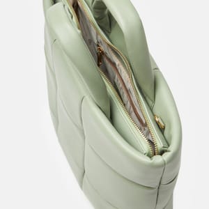 PR184H00DM13_4.jpg Parigi Aqua Green Women's Tote Bag - Tote Bags 3