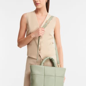 PR184H00DM13_5.jpg Parigi Aqua Green Women's Tote Bag - Tote Bags 4