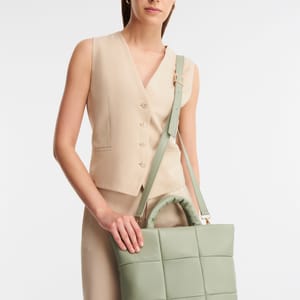 PR184H00DM13_7.jpg Parigi Aqua Green Women's Tote Bag - Tote Bags 6