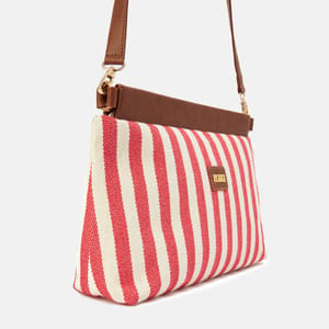 Stylish Canvas Shoulder Bag with Spacious Striped Interior3 Stylish Canvas Shoulder Bag with Spacious Striped Interior