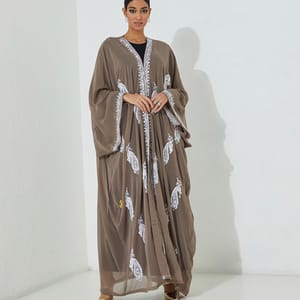 Rosette Abaya - Women's Abayas 1