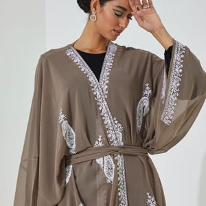 Rosette Abaya - Women's Abayas 3