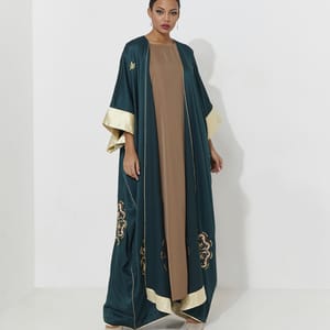 Rosette Abaya - Women's Abayas 1