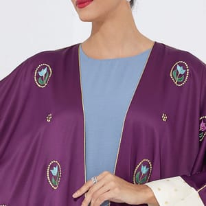 Rosette Abaya - Women's Abayas 1