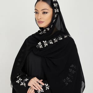 Rosette Abaya - Women's Abayas 2