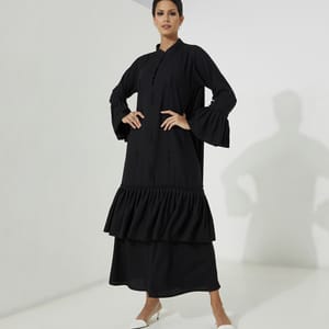 Rosette Abaya - Women's Abayas 1