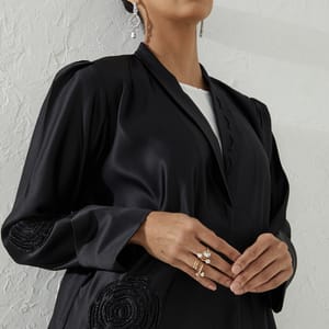 Rosette Abaya - Women's Abayas 2