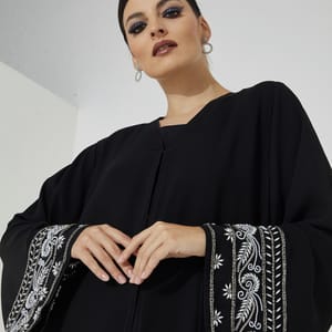 Rosette Abaya - Women's Abayas 1