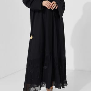 Rosette Abaya - Women's Abayas 1