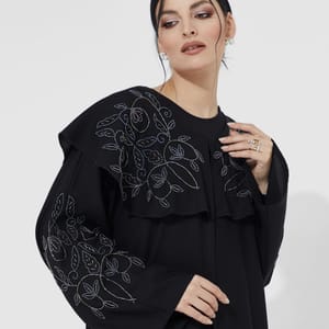 Rosette Abaya - Women's Abayas 2