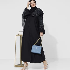 Rosette Abaya - Women's Abayas 3