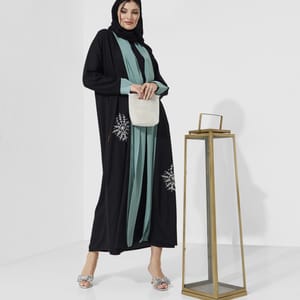 Rosette Abaya - Women's Abayas 3