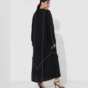 Abaya LB Rosette Abaya - Women's Abayas 1