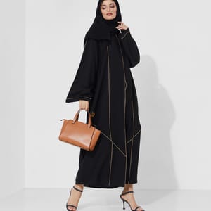 Abaya LB Rosette Abaya - Women's Abayas 3