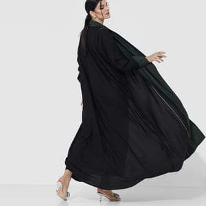 GCC Abaya Rosette Abaya - Women's Abayas 1