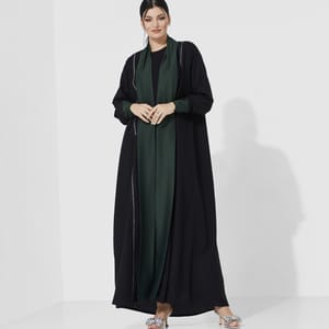 GCC Abaya Rosette Abaya - Women's Abayas
