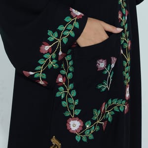 Rosette Abaya - Women's Abayas 1