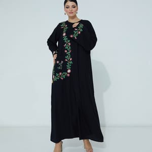 Rosette Abaya - Women's Abayas 2