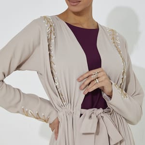 Rosette Abaya - Women's Abayas 2